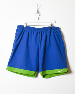 Blue Nike Mesh Shorts - X-Large
