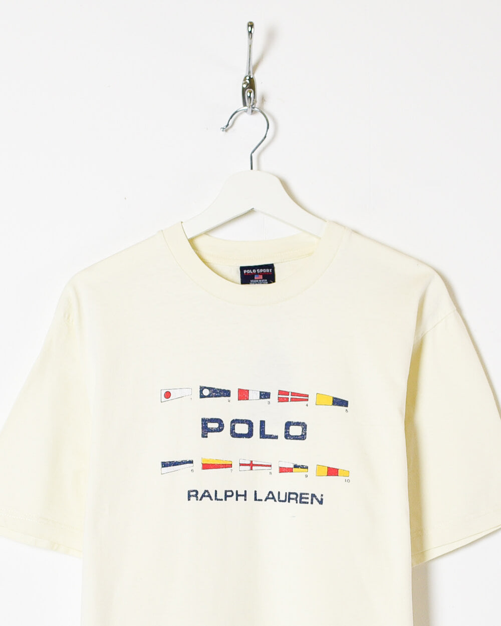 Neutral Ralph Lauren Polo Sport T-Shirt - Large