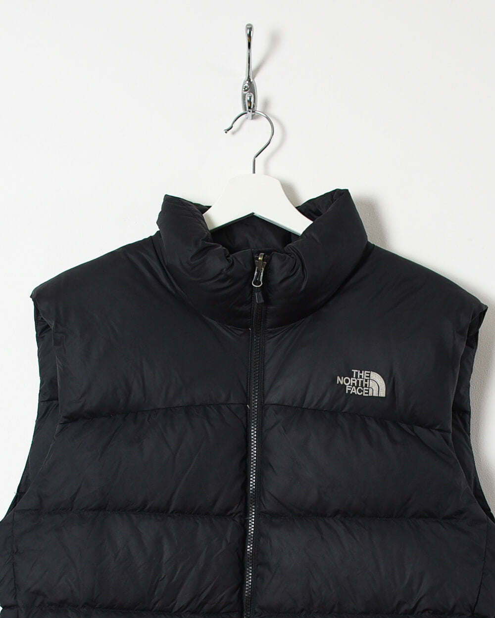 Black The North Face Down Gilet -  Large