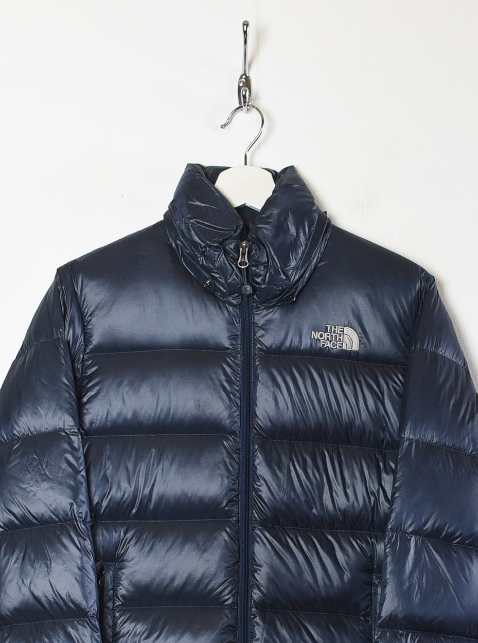 Navy The North Face Nuptse 700 Down Puffer Jacket - Small Women's