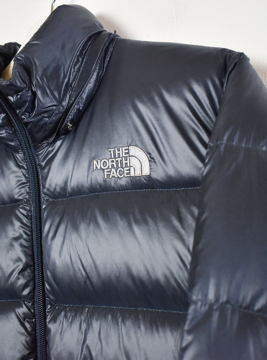 Navy The North Face Nuptse 700 Down Puffer Jacket - Small Women's