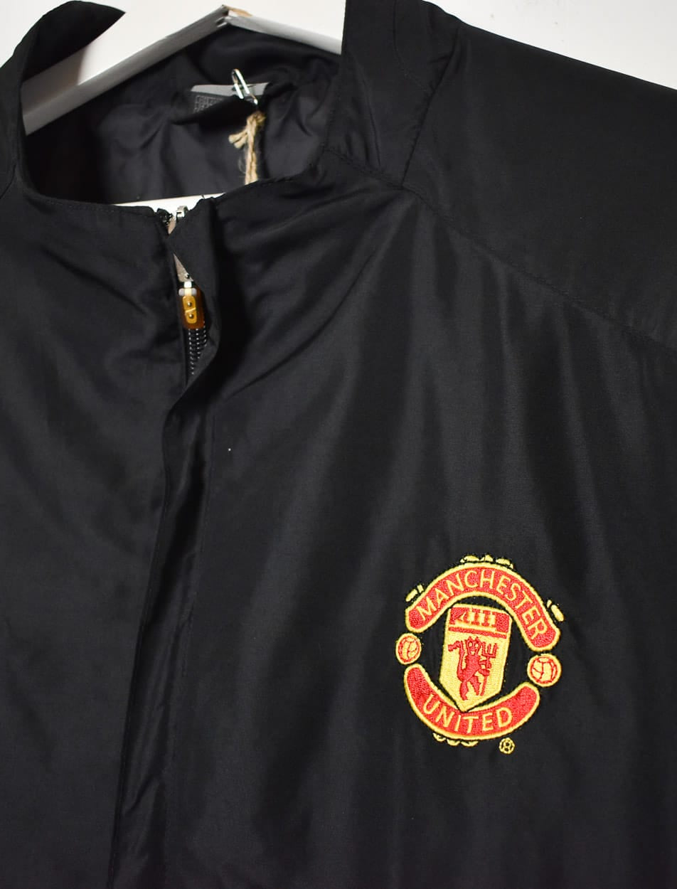 Black Nike Manchester United Warmup Jacket - XX-Large