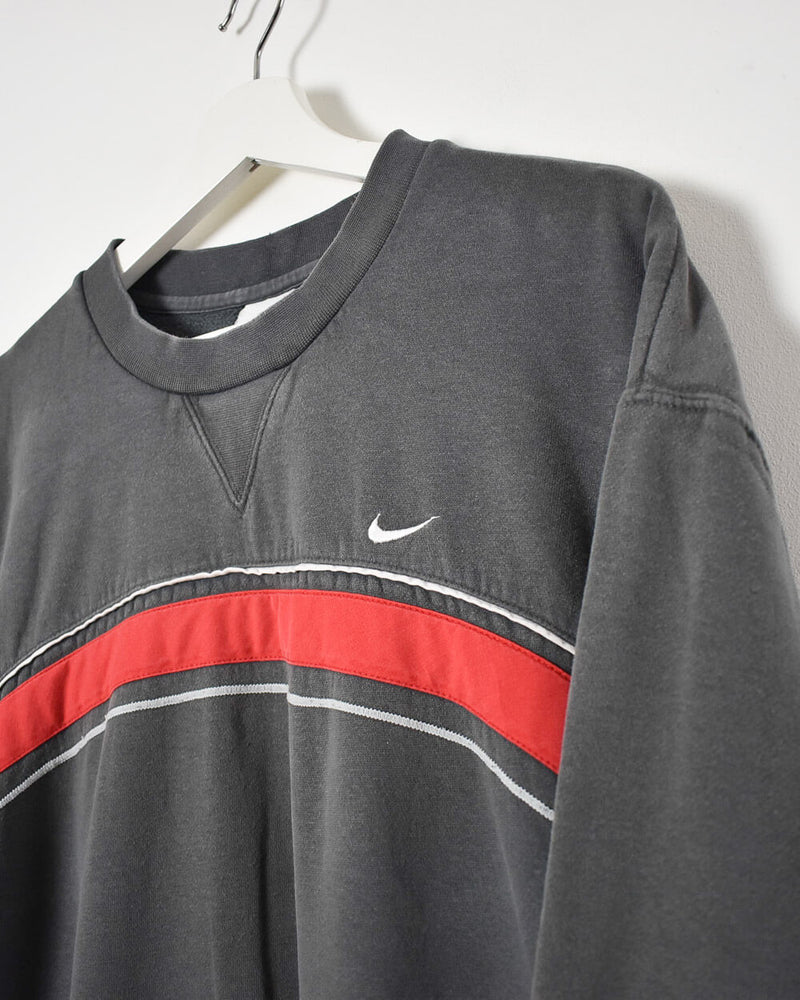 Grey Nike Sweatshirt - XX-Large