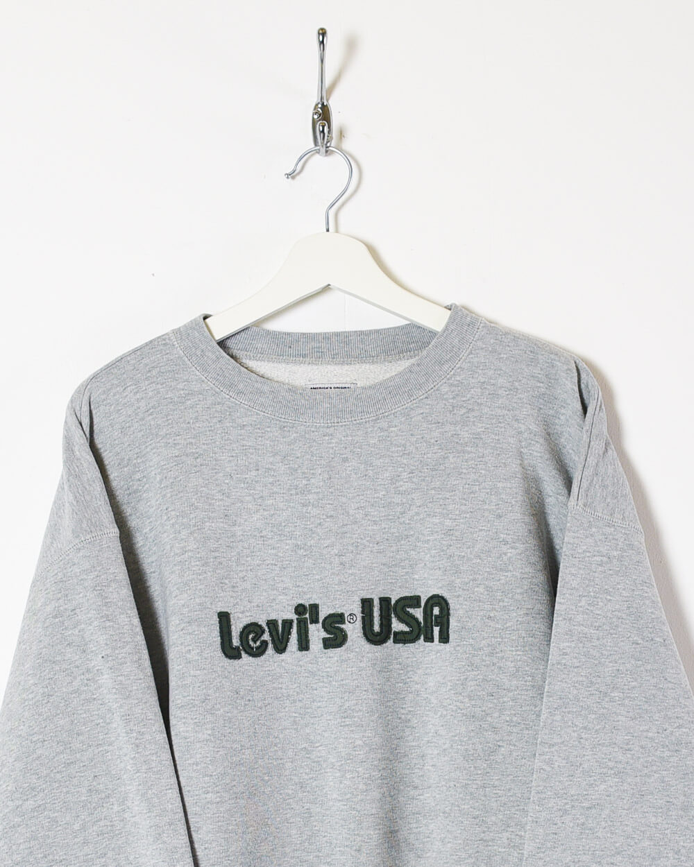 Stone Levi's USA Sweatshirt - Large