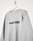 Stone Levi's USA Sweatshirt - Large