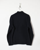 Black Napapijri 1/4 Zip Sweatshirt - Large