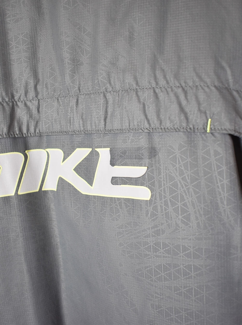Grey Nike Women's Coat - Large 
