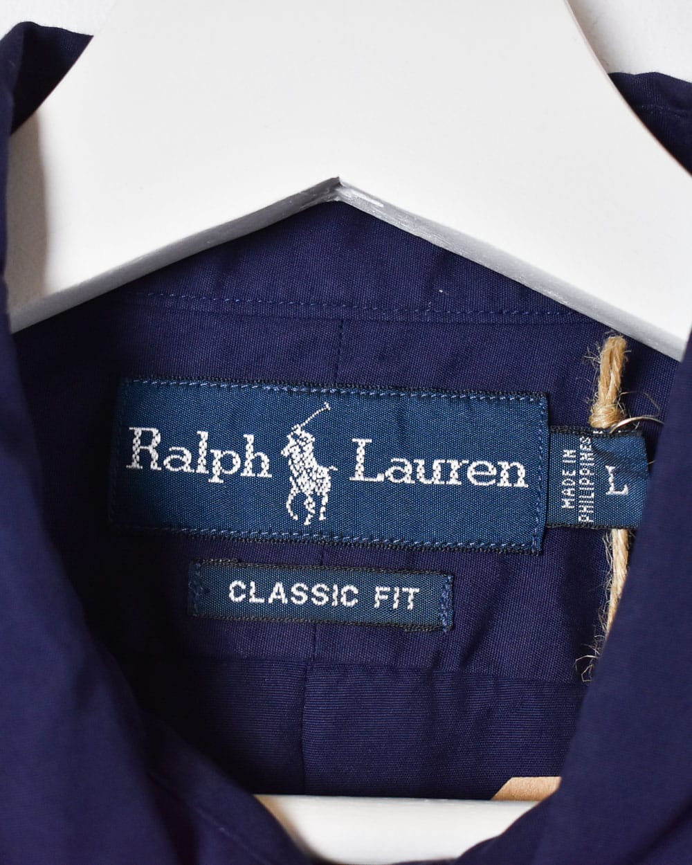 Navy Polo Ralph Lauren Shirt - Large