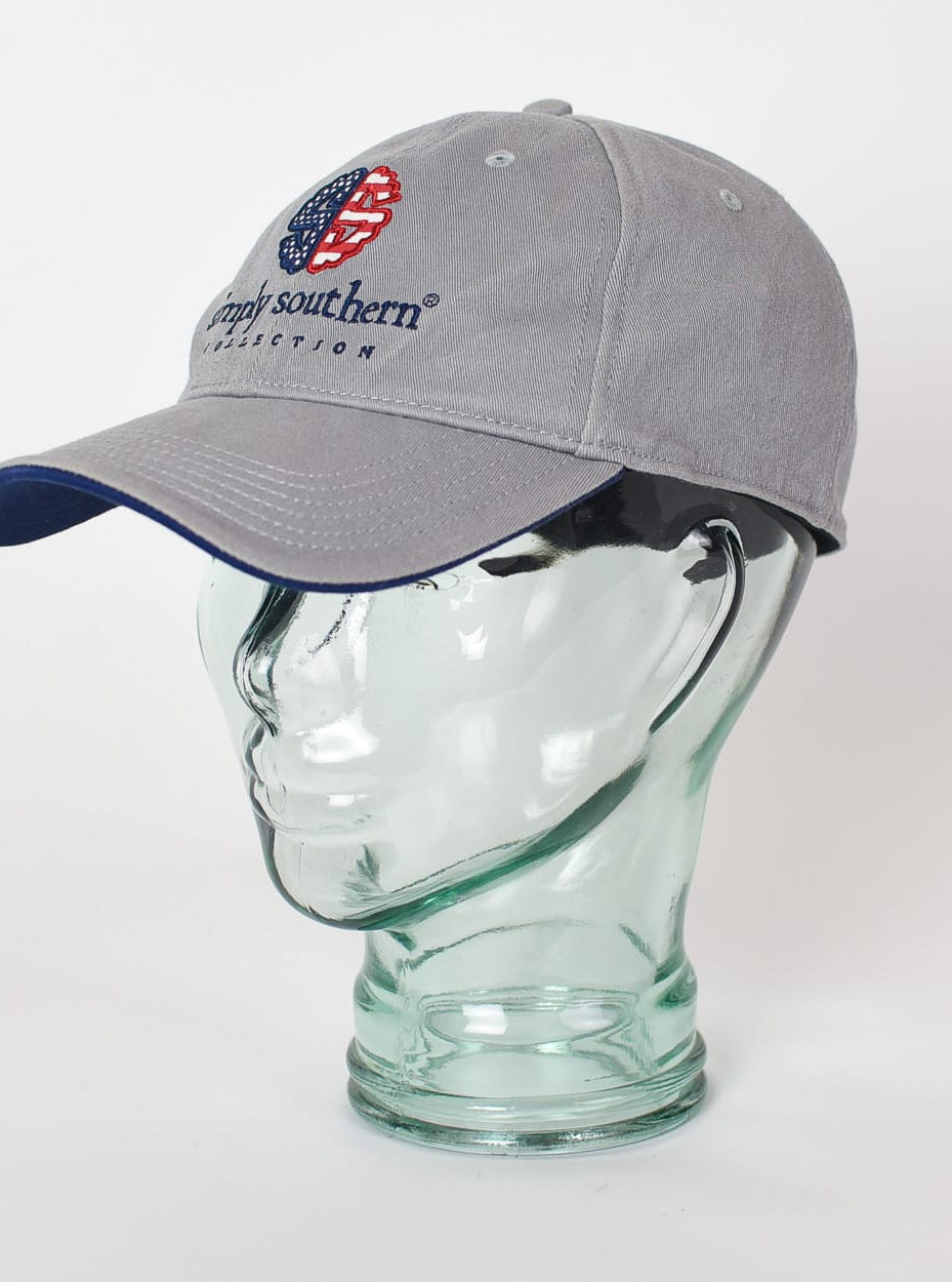 Grey Simply Southern Collection Cap