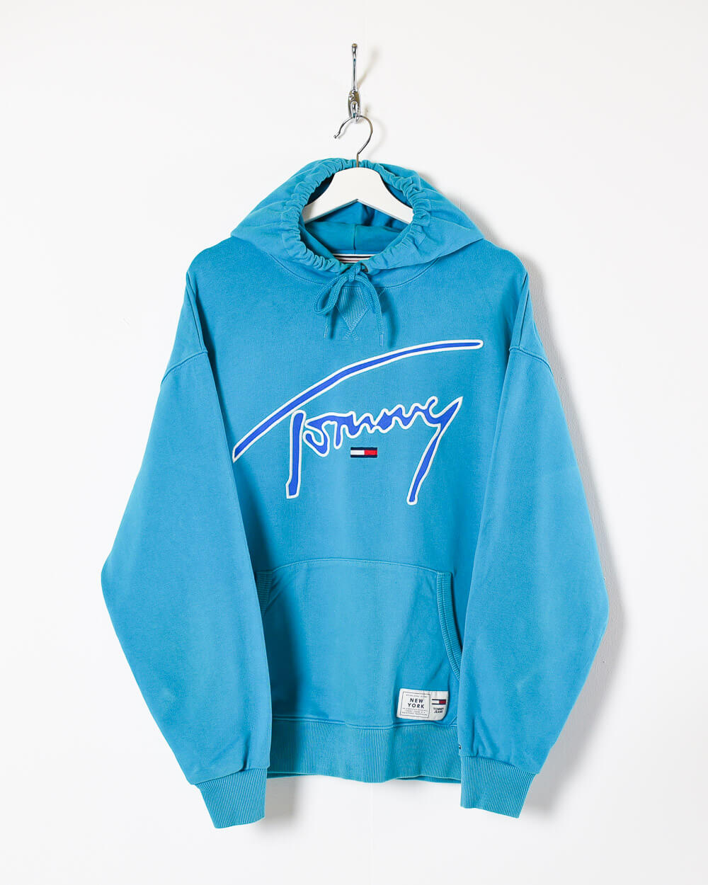 Blue Tommy Jeans Hoodie - Large