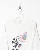 White Walt Disney World 20 Magical Years Graphic Sweatshirt - Small