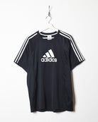 Black Adidas T-Shirt - Large