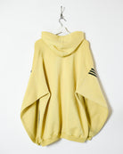 Yellow Adidas Hoodie - XX-Large