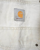 Neutral Carhartt Distressed Double Knee Carpenter Jeans - W32 L34
