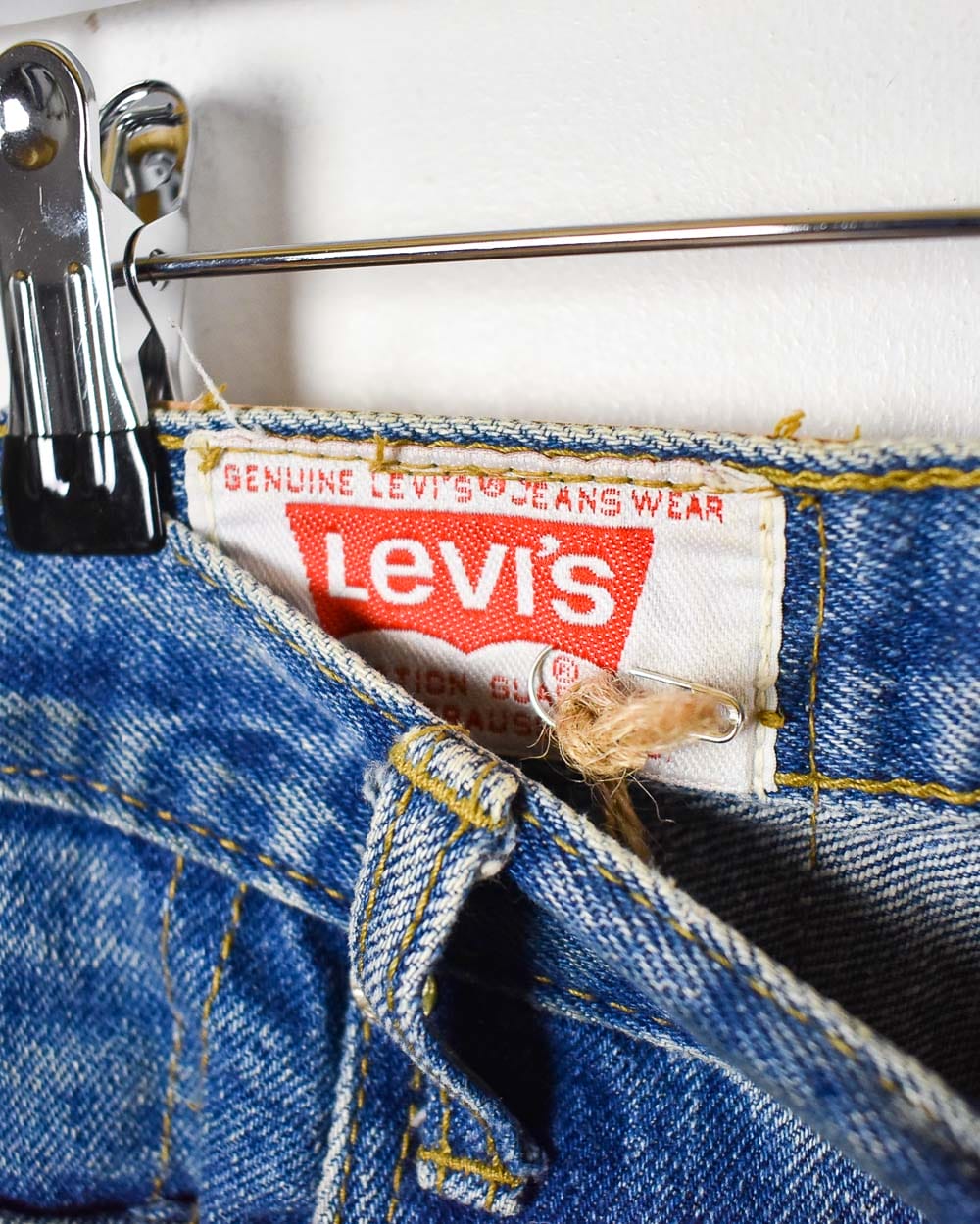 Blue Levi's USA 501 Jeans - W32 L28