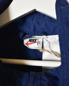 Navy Nike Air Windbreaker Jacket - Large