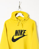 Yellow Nike Hoodie - Oversized Large