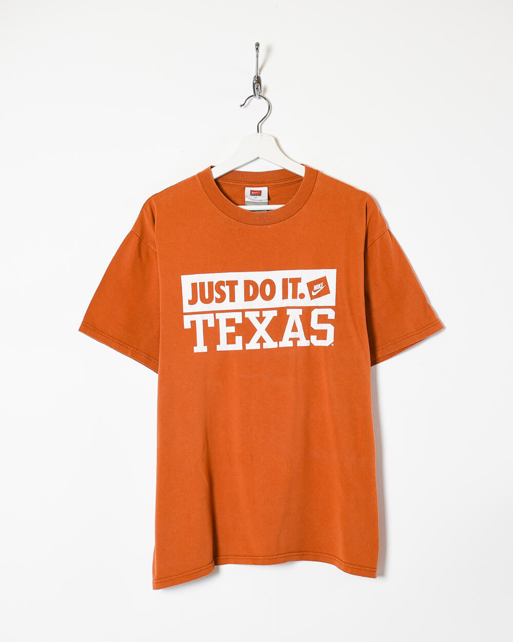 Orange Nike Just Do it Texas Longhorns T-Shirt - Large