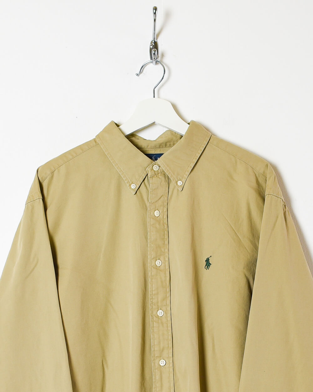 Neutral Ralph Lauren Shirt - X-Large