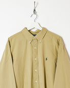 Neutral Ralph Lauren Shirt - X-Large