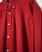 Red Ralph Lauren Shirt - X-Large