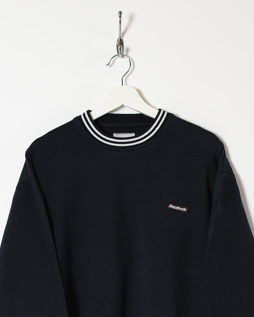Black Reebok Sweatshirt - Medium