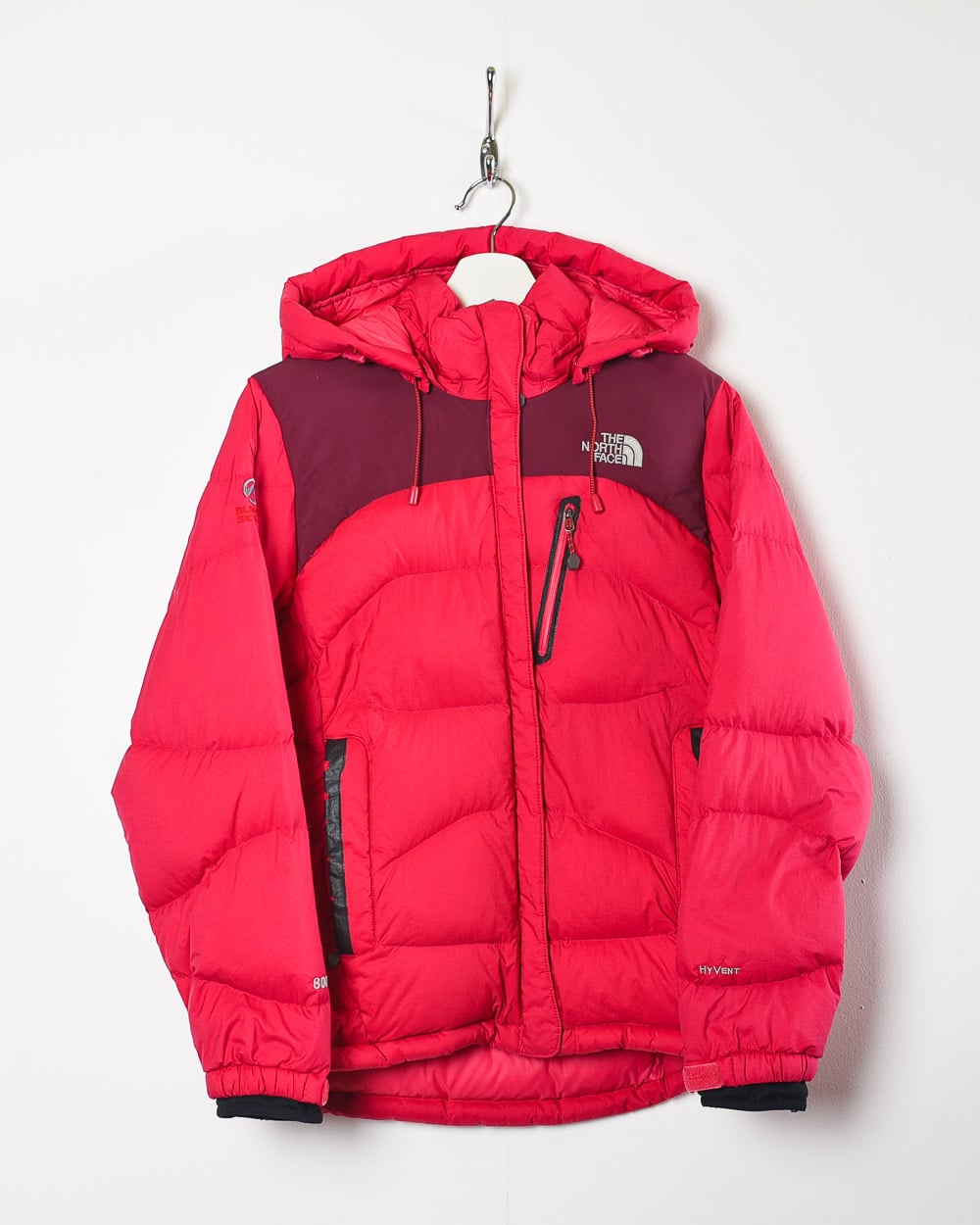 North face sale hyvent jacket red