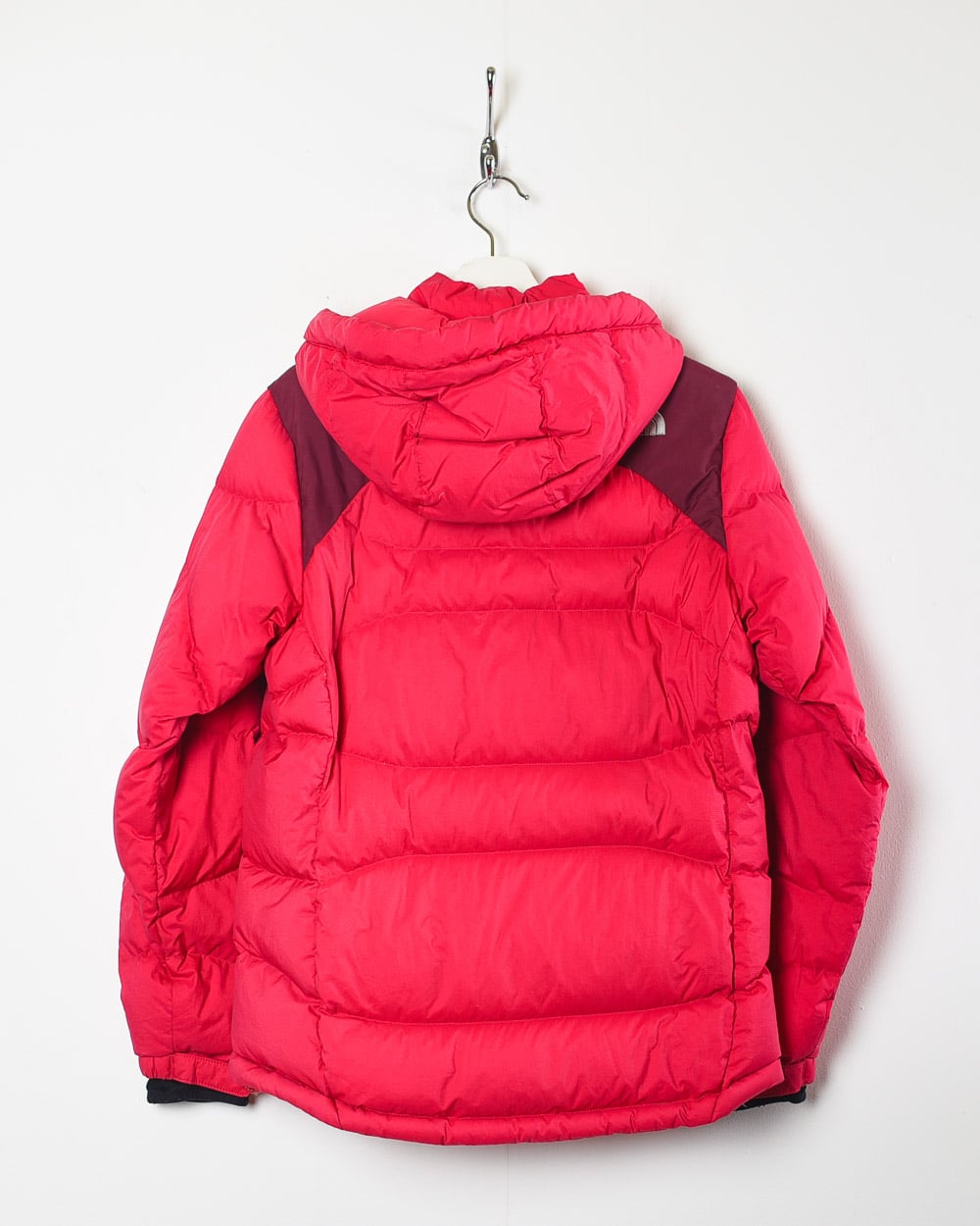 Pink The North Face Hooded Summit Series HyVent 800 Down Puffer Jacket - Medium Women's