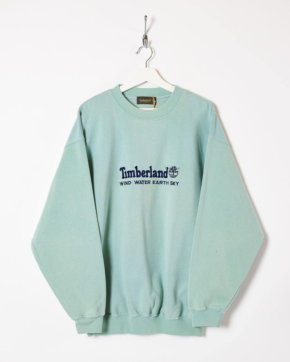 Green Timberland Wind Water Earth Sky Sweatshirt - X-Large