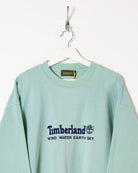Green Timberland Wind Water Earth Sky Sweatshirt - X-Large