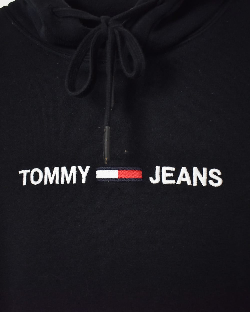 Black Tommy Hilfiger Jeans Hoodie - Small