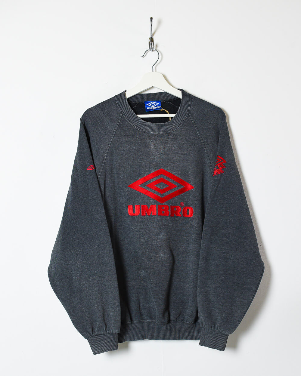 Vintage 90s Cotton Grey Umbro Sweatshirt - Medium – Domno Vintage