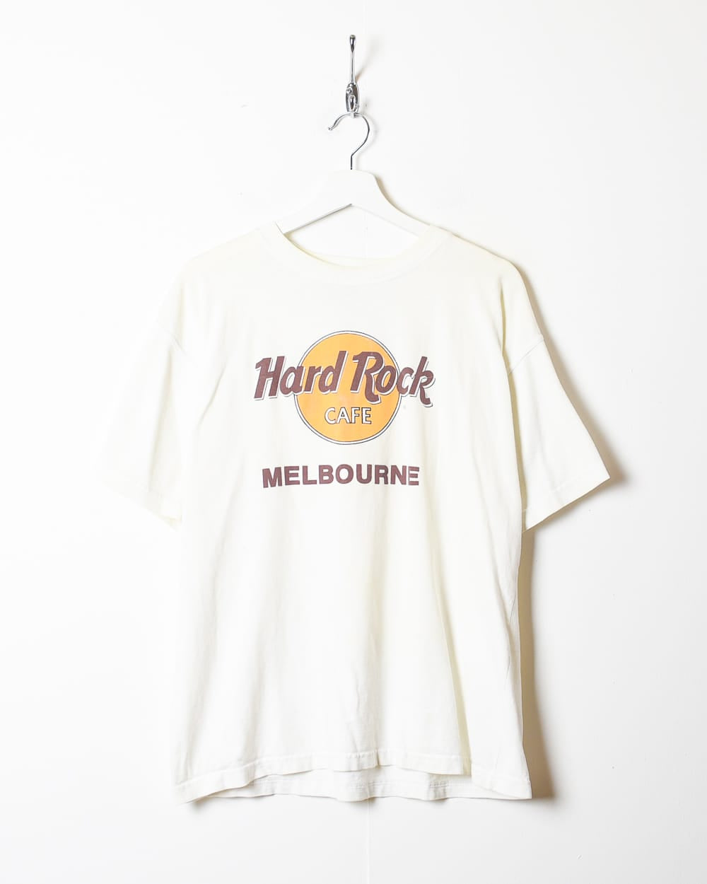 White Hard Rock Café Melbourne T-Shirt - Medium