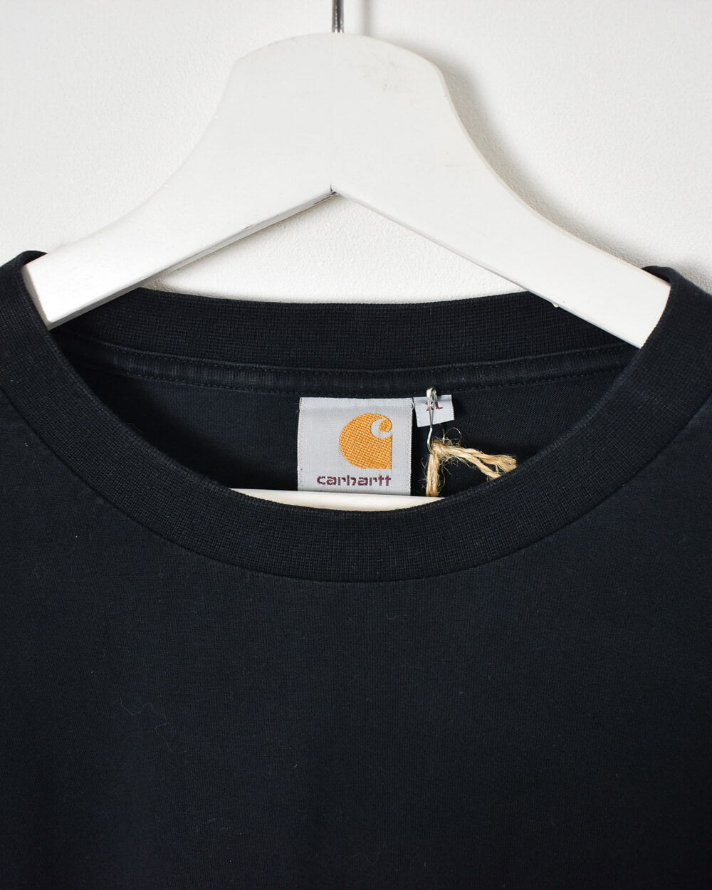 Black Carhartt Long Sleeved T-Shirt - X-Large