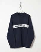 Navy Reebok Sweatshirt - Large