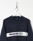 Navy Reebok Sweatshirt - Large