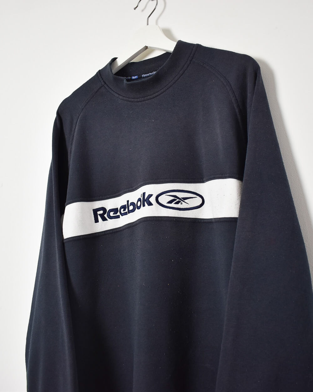 Navy Reebok Sweatshirt - Large