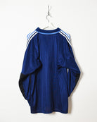Blue Adidas Football Goalkeepers Shirt - X-Large
