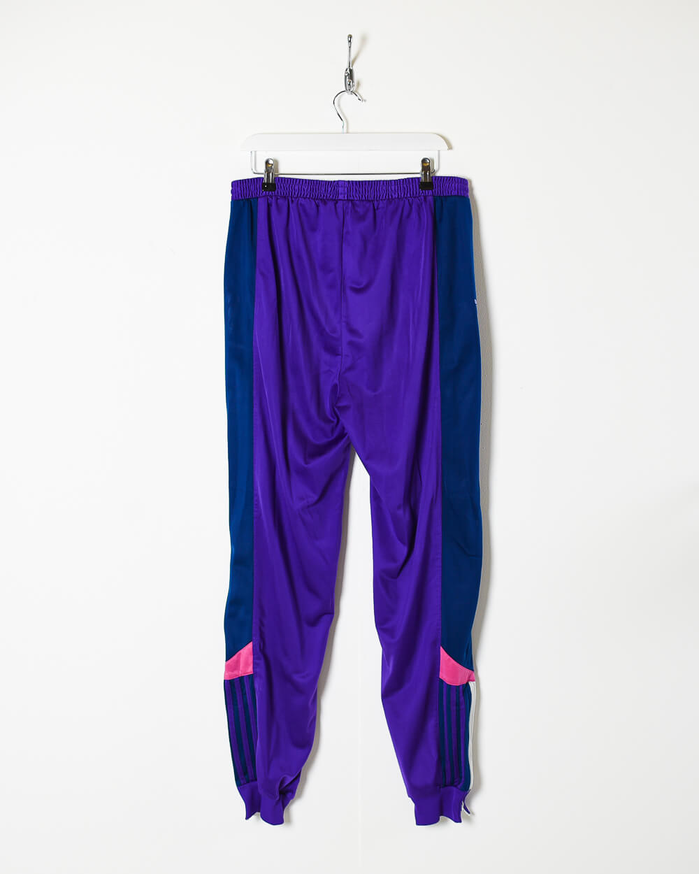 Purple Adidas Tracksuit Bottoms - W30 L34