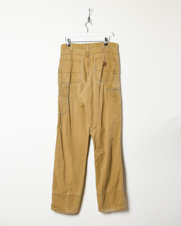 Neutral Carhartt Double Knee Carpenter Jeans - W32 L34