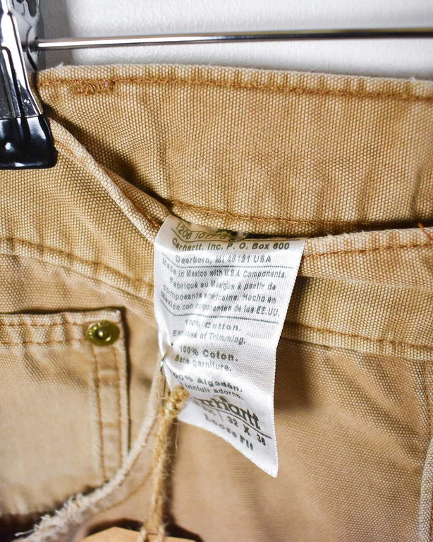 Neutral Carhartt Double Knee Carpenter Jeans - W32 L34