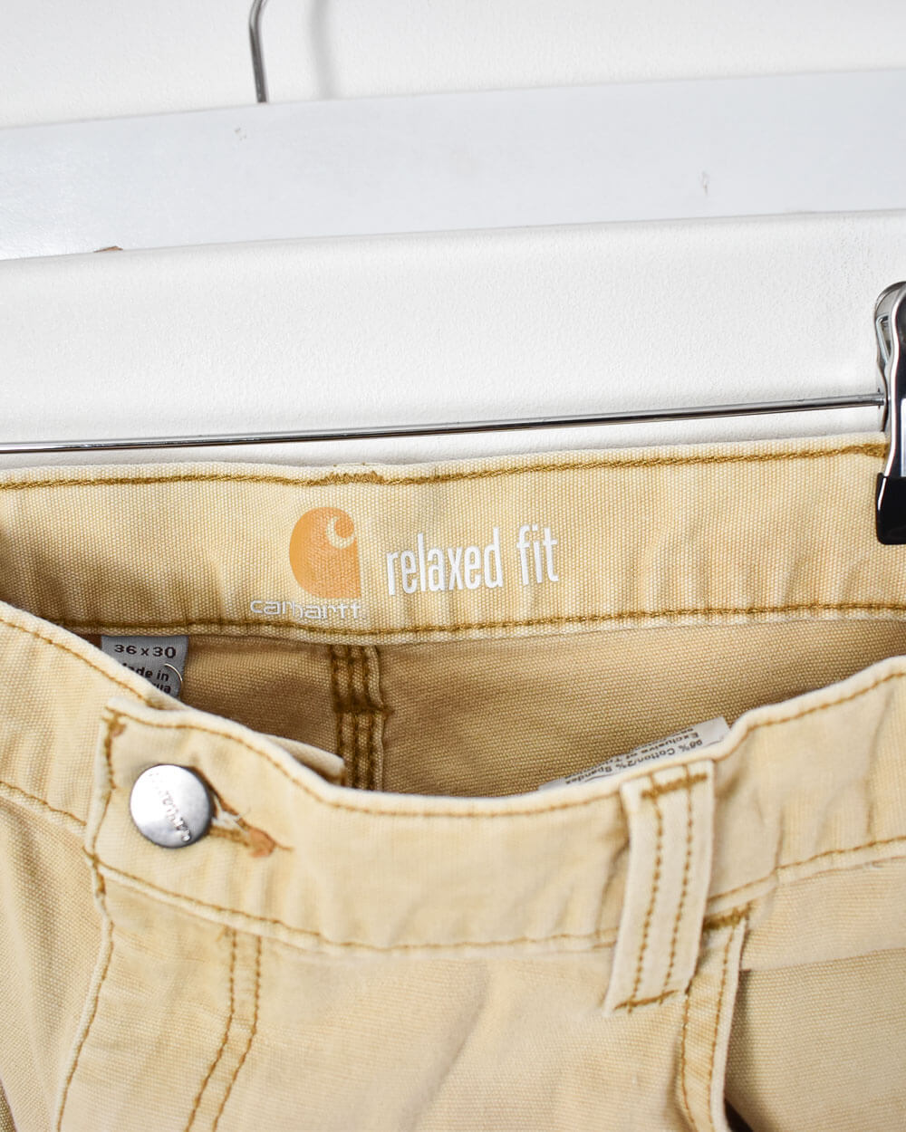 Neutral Carhartt Relaxed Fit Jeans - W36 L30