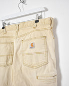 Neutral Carhartt Relaxed Fit Jeans - W36 L30