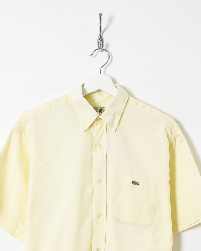 Lacoste Men's Short Sleeve Vintage Print Shirt