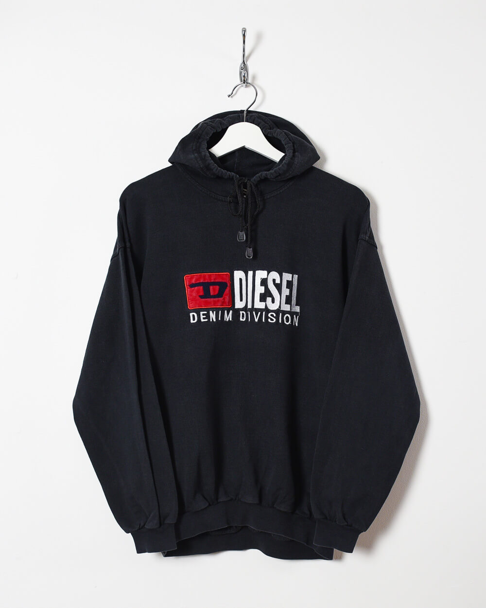 Black Diesel Denim Division Hoodie - Small