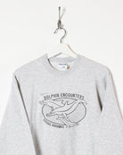 Stone Jerzees Dolphin Encounters Sweatshirt - Small