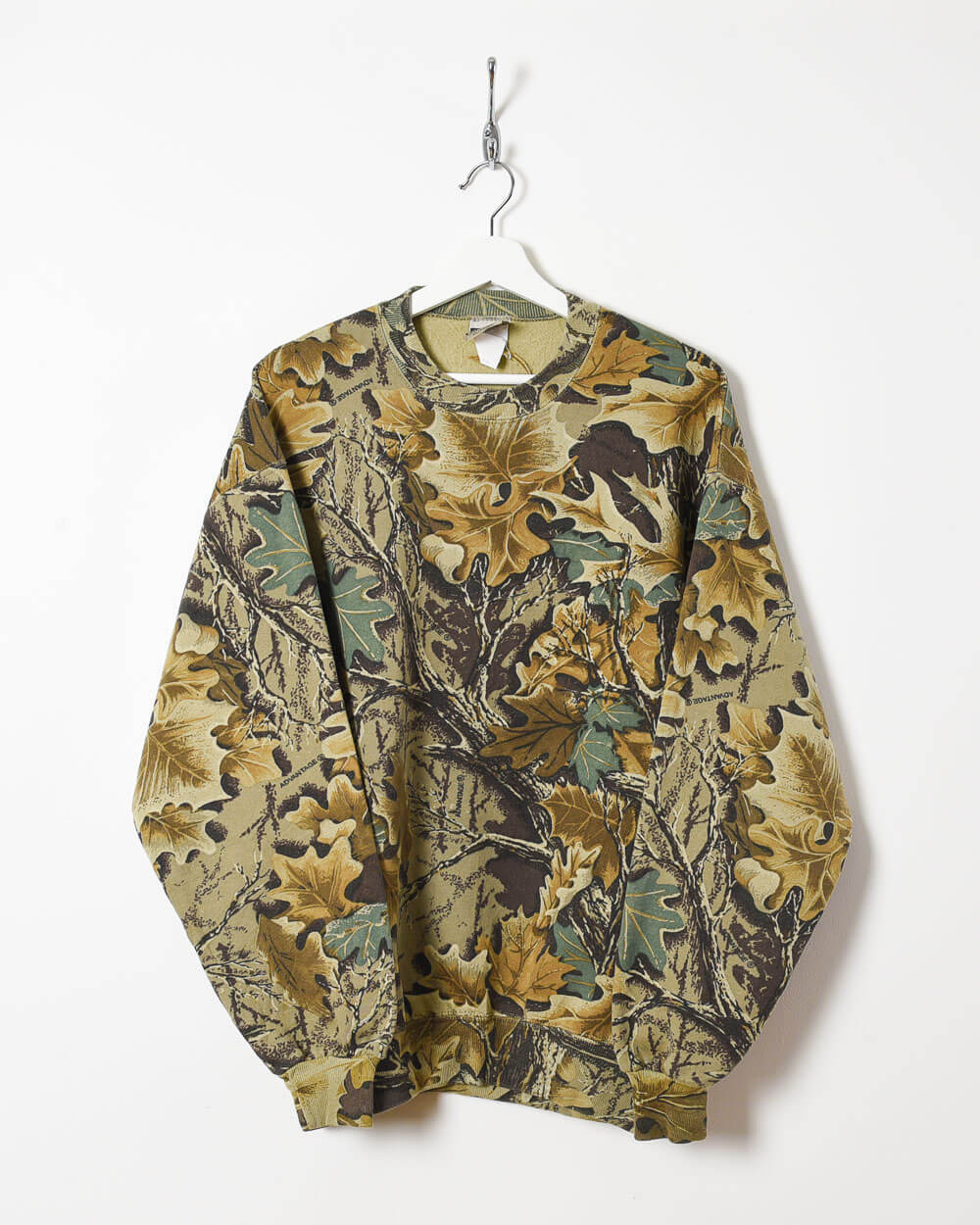 Brown Jerzees Camouflage Sweatshirt - X-Large
