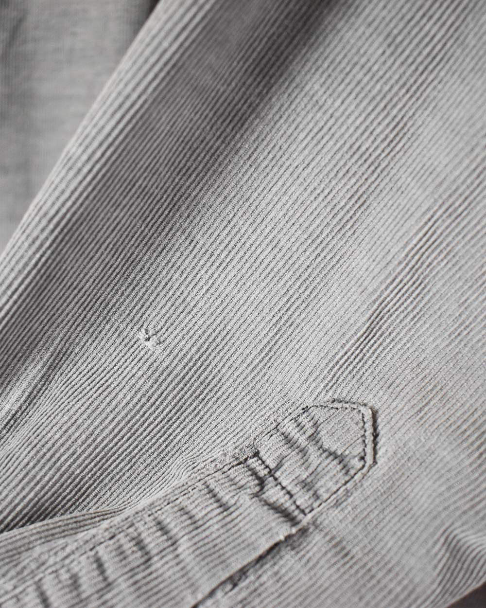 Grey Levi's Corduroy Shirt - Large