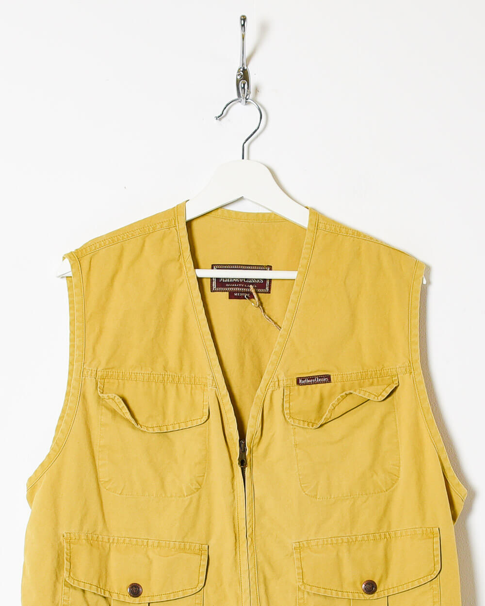 Yellow Marlboro Classic Utility Vest - Medium