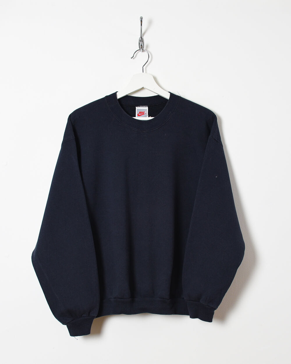 Navy Nike Plain Sweatshirt - Small